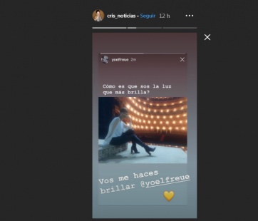 Romántico ida y vuelta entre Cristina Pérez y su... ¿novio?