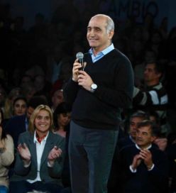 Vidal recordó a Eva Perón e hizo una recorrida con Macri y los candidatos locales