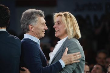 Vidal recordó a Eva Perón e hizo una recorrida con Macri y los candidatos locales