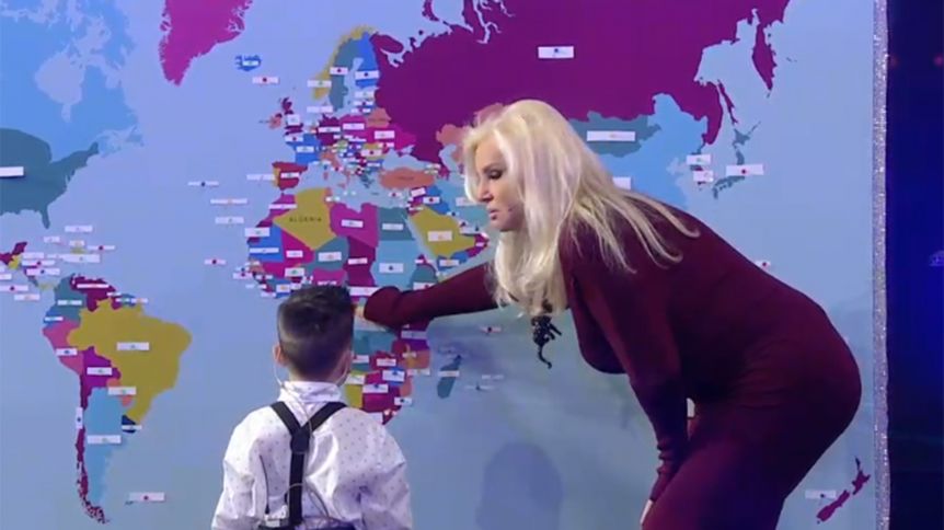 Un pequeño puso en jaque a Susana Giménez al repasar las provincias argentinas