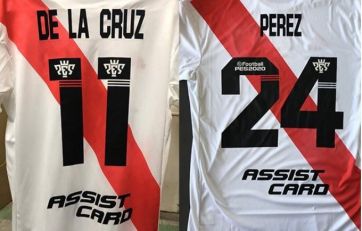 River enfrenta a Cerro Porteño con un nuevo sponsor en su camiseta