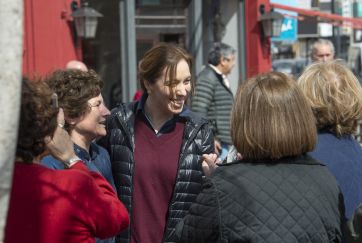 Vidal dejó atrás el duelo electoral y retomó la campaña en un bastión perdido