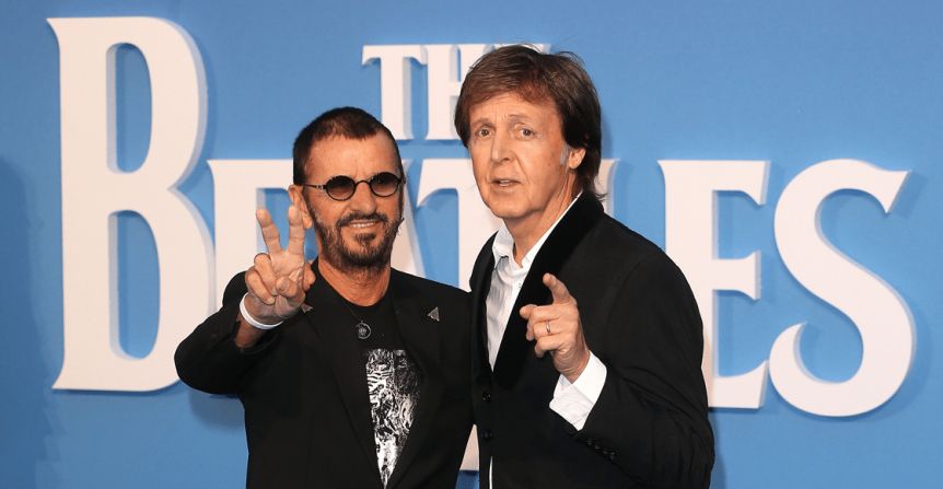 Ringo Starr y Paul McCartney se juntaron para grabar una canción inédita de John Lennon