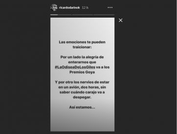 Con un video en Instagram, Ricardo Darín escrachó a su hijo en las redes