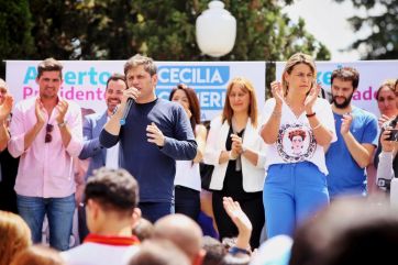 Con foco en el empleo, Kicillof inició la última semana de campaña en la Segunda sección