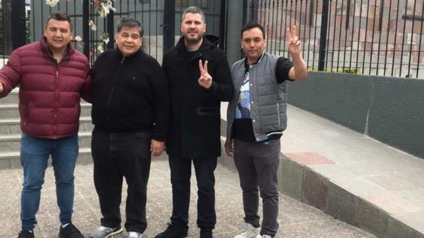 Ishii volvió al ritual y viajó a llevarle flores a Néstor