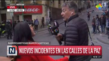 Rolando Graña fue agredido durante las protestas en Bolivia