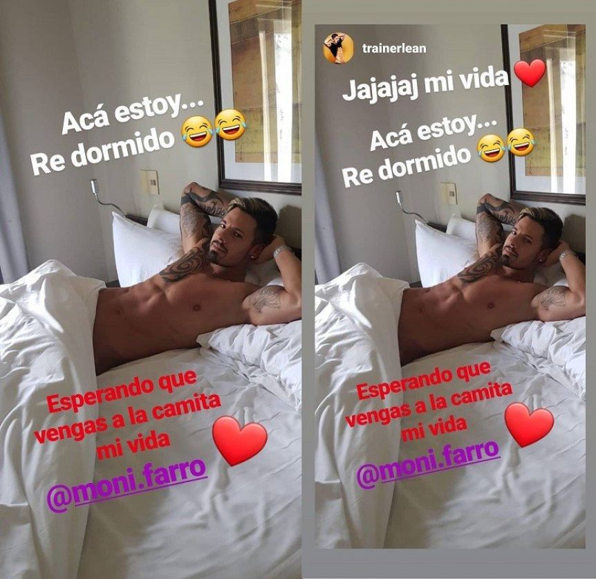 Tras ser acusada de infiel, Mónica Farro compartió una foto de su esposo desnudo