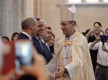 Sin funcionarios provinciales de primera línea, se realizó el Tedeum por el 137° aniversario de La Plata