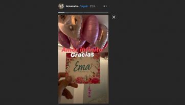 Ema, la hija de Eugenia Tobal, fue presentada en redes