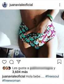 Juana Viale publicó una foto hot y la borró... pero ¡ya había capturas!