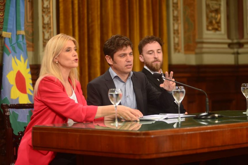 Kicillof defendió la Ley Impositiva y acusó a Juntos por el Cambio de 