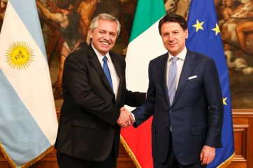 Las otras reuniones de Alberto en Italia