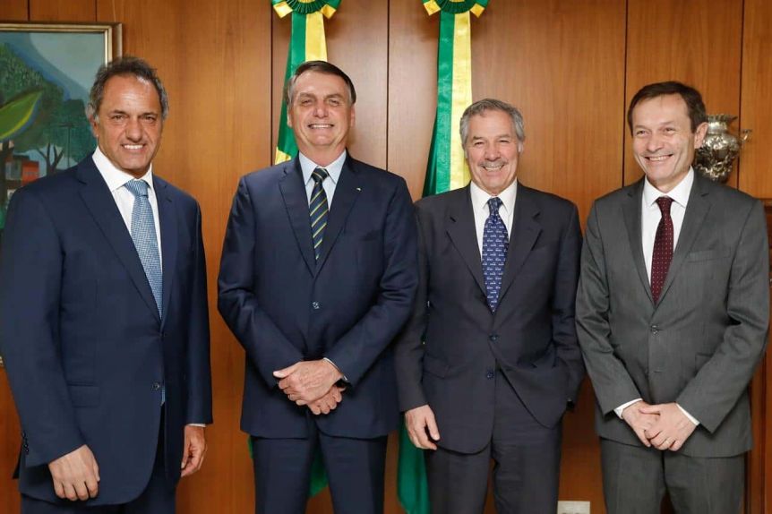Acercamiento regional: Bolsonaro recibió a Solá y le puso fecha al encuentro con Alberto