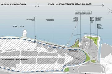 El gobierno porteño gastará cerca de $133 millones para poner en valor las veredas de la Costanera