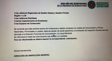 Una circular interna desató cruces en la cartera de Educación