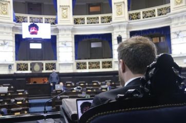 Con una capacitación en género, Diputados realizó su primer simulacro de sesión