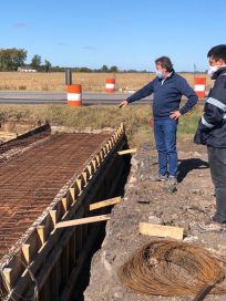 Funcionarios de Vialidad recorrieron la autopista Luján-Junín