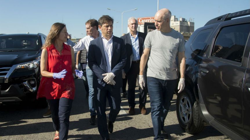 Kicillof, Larreta y la pipa de la paz