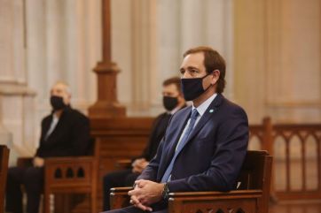 Sin Kicillof entre los presentes, Fernández puso el foco en la solidaridad para salir de este momento