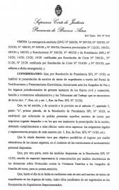 La Suprema Corte le puso fecha al ingreso de expedientes electrónicos