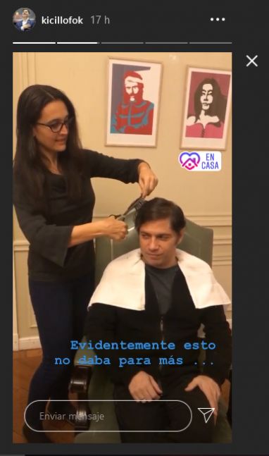 La imagen no es todo, pero importa: corte de pelo casero para el gobernador