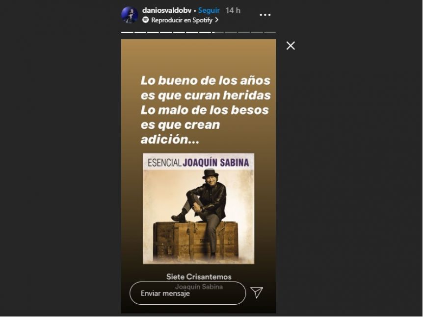 El llamativo posteo de Daniel Osvaldo en pleno histeriqueo con Jimena Barón