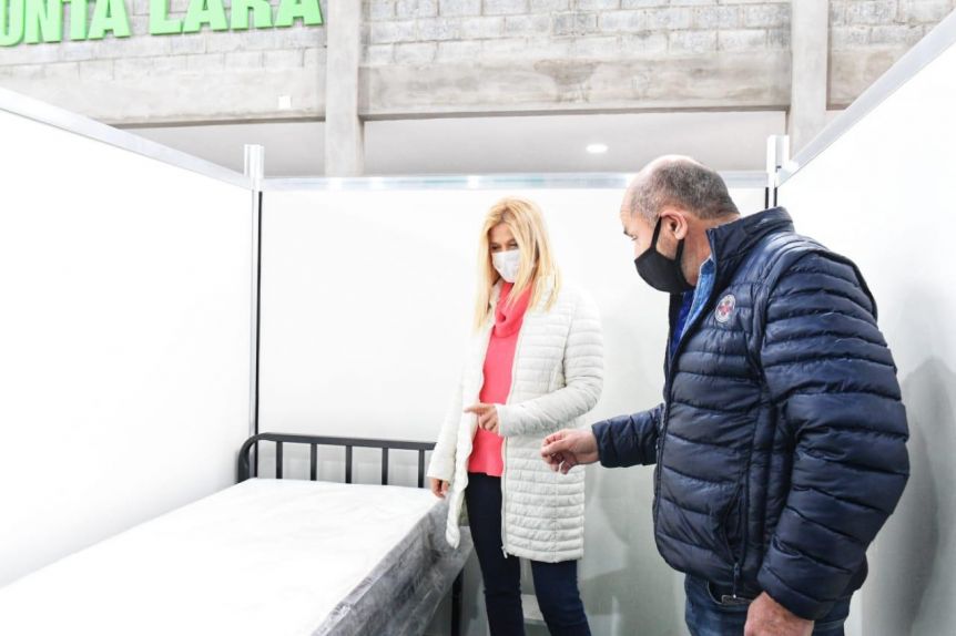 Magario de recorrida por un centro sanitario: “Necesitamos de cada uno de los habitantes”