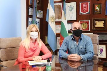 Magario de recorrida por un centro sanitario: “Necesitamos de cada uno de los habitantes”