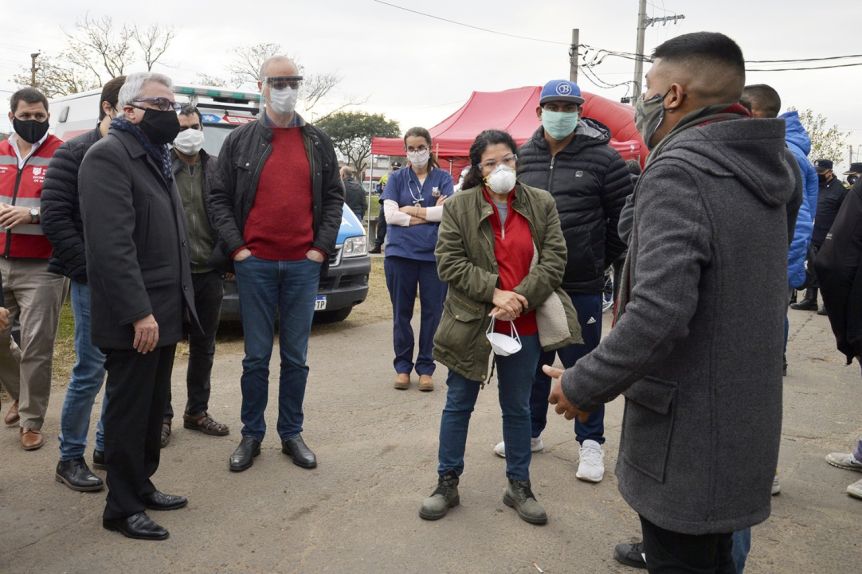 En la Primera cerraron un barrio con más de 90 casos de Covid-19
