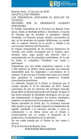 El PJ bonaerense dio su veredicto en la expropiación de Vicentín