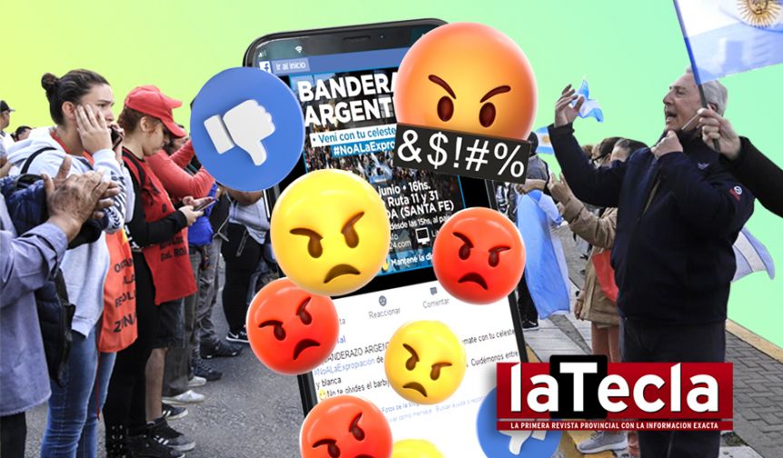 La disputa en la calle y en las redes