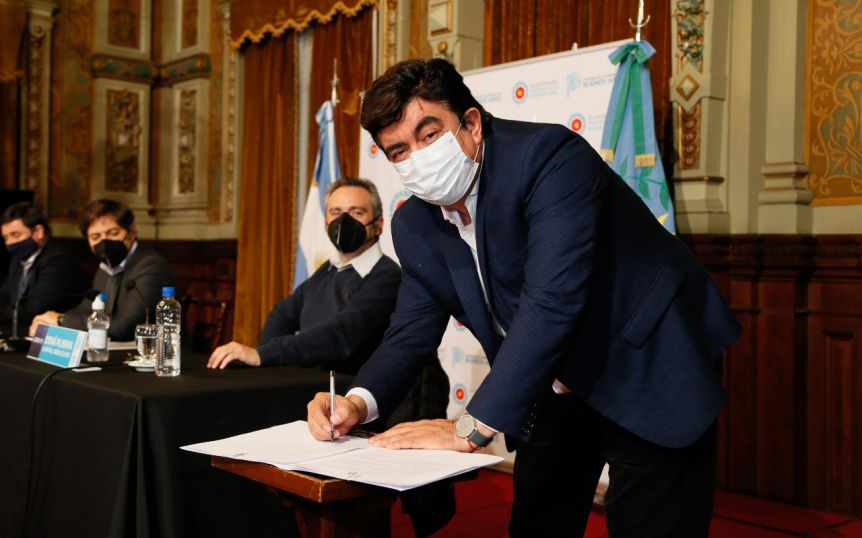 Con el foco en reactivar la economía intendentes firmaron el plan Potenciar Trabajo