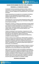 El PJ dio su verdicto y fulminó a la oposición