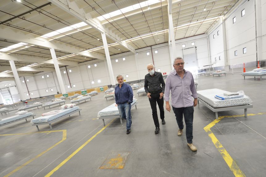 Intendende enciende luces de alerta por las camas para Covid