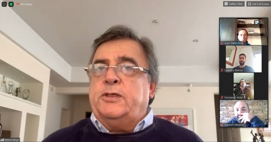 Negri se inmiscuye en la renovación de la UCR: el mensaje para la dupla Abad-Revilla