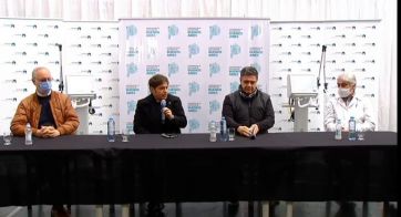 En medio de la tensión opositora, Axel Kicillof codo a codo con Jorge Macri