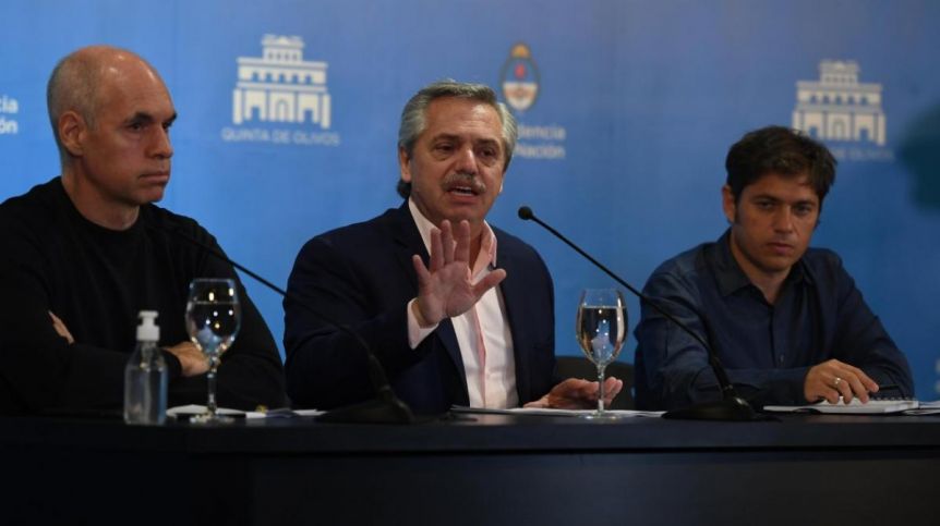 Kicillof y Larreta llevan su plan de