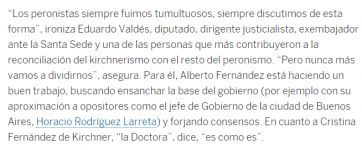 El ruido del fuego amigo K contra Alberto cruzó el Atlántico: repercusiones en España