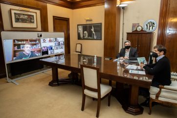 Kicillof se reunió con la Mesa Agraria Provincial y aseguró que impulsarán al sector