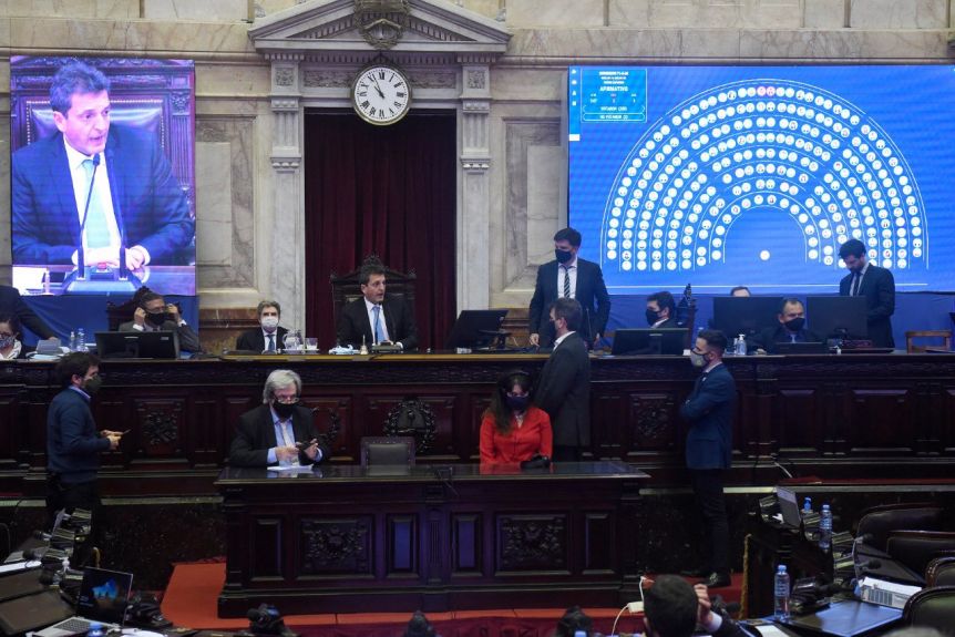 Diputados convirtió en ley con amplio respaldo proyecto sobre la deuda