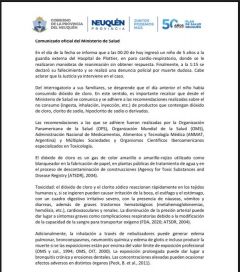 Murió un nene de cinco años y se investiga si fue por dióxido de cloro