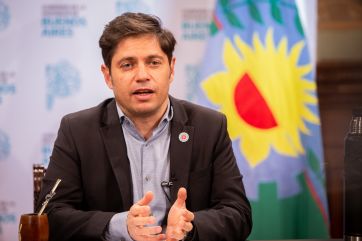 Kicillof, Alberto y una apuesta en infraestructura después de 