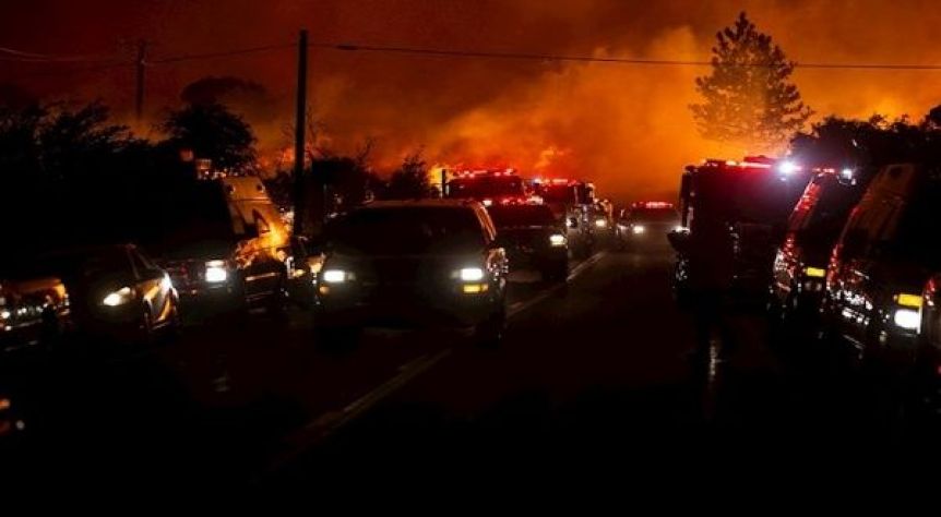 California declaró estado de emergencia por los incendios forestales
