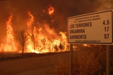 Córdoba registra al peor incendio en los últimos 12 años