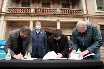 Puntapié inicial para las obras en el Campus Universitario de la UNaB