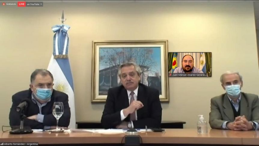 Alberto reunió a la dirigencia bonaerense y pidió no entrar en discusiones hostiles con la oposición