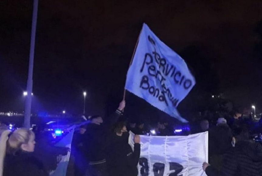 Solidarios con los policías, los penitenciarios hicieron su propio petitorio