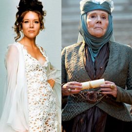 El mundo conmovido por la muerte de Diana Rigg