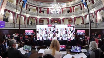 El Senado aprobó la prórroga de la suspensión de desalojos